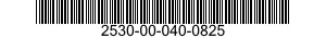 2530-00-040-0825  2530000400825 000400825