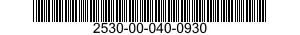 2530-00-040-0930  2530000400930 000400930