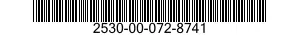 2530-00-072-8741 WHEEL SEGMENT,PNEUMATIC TIRE 2530000728741 000728741