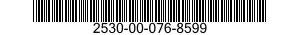 2530-00-076-8599 AXLE,VEHICULAR,NONDRIVING 2530000768599 000768599