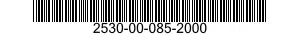 2530-00-085-2000 CYLINDER ASSEMBLY,ACTUATING,LINEAR 2530000852000 000852000