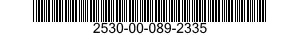 2530-00-089-2335 BRAKE LINING KIT 2530000892335 000892335