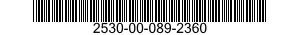 2530-00-089-2360  2530000892360 000892360
