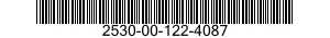 2530-00-122-4087 MASTER LINK,TRACK SHOE,CONNECTING 2530001224087 001224087