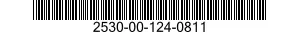 2530-00-124-0811 STEERING WHEEL 2530001240811 001240811