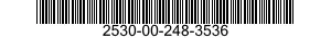 2530-00-248-3536 CYLINDER ASSEMBLY,HYDRAULIC BRAKE,WHEEL 2530002483536 002483536