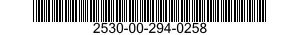 2530-00-294-0258  2530002940258 002940258