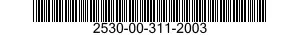 2530-00-311-2003  2530003112003 003112003