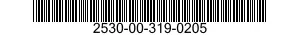 2530-00-319-0205  2530003190205 003190205
