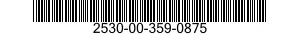 2530-00-359-0875 PLATE,WEAR,BRAKE SHOE 2530003590875 003590875