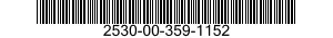 2530-00-359-1152 HUB 2530003591152 003591152