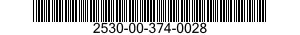 2530-00-374-0028  2530003740028 003740028