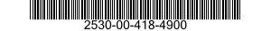 2530-00-418-4900 BRAKE SHOE SET 2530004184900 004184900