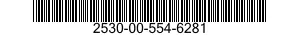 2530-00-554-6281 WHEEL,SOLID RUBBER TIRE 2530005546281 005546281
