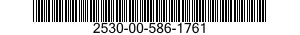 2530-00-586-1761 PLATE,WEAR,BRAKE SHOE 2530005861761 005861761