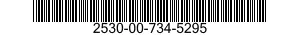 2530-00-734-5295 BRAKE DRUM 2530007345295 007345295