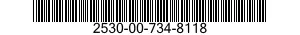 2530-00-734-8118 SEAT 2530007348118 007348118