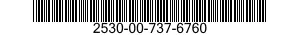 2530-00-737-6760 PLATE,WEAR,BRAKE SHOE 2530007376760 007376760