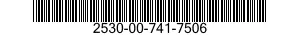 2530-00-741-7506 BRAKE LINING KIT 2530007417506 007417506