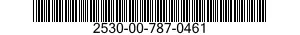 2530-00-787-0461 BRAKE LINING KIT 2530007870461 007870461