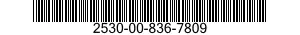 2530-00-836-7809 BRAKE SHOE SET 2530008367809 008367809