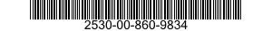 2530-00-860-9834 BRAKE LINING KIT 2530008609834 008609834