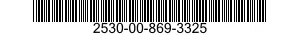 2530-00-869-3325 BRAKE LINING KIT 2530008693325 008693325