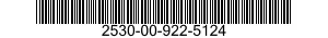2530-00-922-5124 BRAKE,SHOE TYPE 2530009225124 009225124