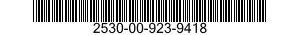 2530-00-923-9418 PLATE,BACKING,BRAKE 2530009239418 009239418