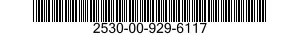 2530-00-929-6117 BRAKE LINING KIT 2530009296117 009296117