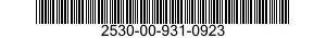 2530-00-931-0923 SPINDLE,WHEEL,DRIVING-NONDRIVING 2530009310923 009310923
