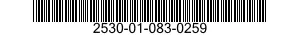 2530-01-083-0259 RING SET,PISTON 2530010830259 010830259