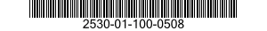 2530-01-100-0508 BRAKE SHOE 2530011000508 011000508