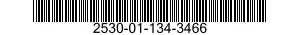 2530-01-134-3466 BRAKE LINING KIT 2530011343466 011343466