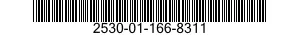 2530-01-166-8311 ROTOR,DISC BRAKE 2530011668311 011668311