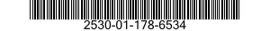 2530-01-178-6534 PISTON,HYDRAULIC BRAKE 2530011786534 011786534