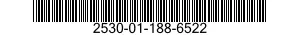 2530-01-188-6522 DISK BRAKE SHOE SET 2530011886522 011886522
