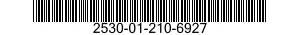 2530-01-210-6927 BRAKE SHOE 2530012106927 012106927