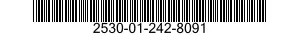 2530-01-242-8091 WEIGHT,WHEEL BALANCING 2530012428091 012428091