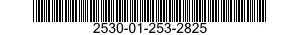 2530-01-253-2825 DISK BRAKE SHOE 2530012532825 012532825