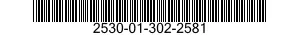 2530-01-302-2581 BRAKE,SHOE TYPE 2530013022581 013022581