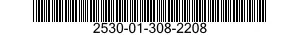 2530-01-308-2208 BRAKE SHOE SET 2530013082208 013082208