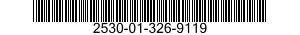2530-01-326-9119 BRAKE SHOE 2530013269119 013269119