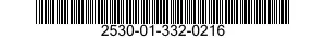 2530-01-332-0216 LINK SET,TRACK SHOE,CONNECTING 2530013320216 013320216