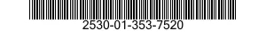 2530-01-353-7520 CALIPER ASSEMBLY,DISC BRAKE 2530013537520 013537520