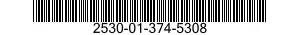 2530-01-374-5308 BRAKE LINING KIT 2530013745308 013745308