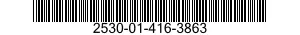 2530-01-416-3863 PLATE,BACKING,BRAKE 2530014163863 014163863