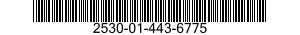 2530-01-443-6775 PLATE,BACKING,BRAKE 2530014436775 014436775