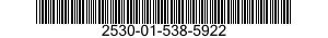 2530-01-538-5922 CALIPER ASSEMBLY,DISC BRAKE 2530015385922 015385922