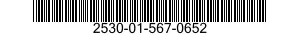 2530-01-567-0652 BRAKE LINING KIT 2530015670652 015670652